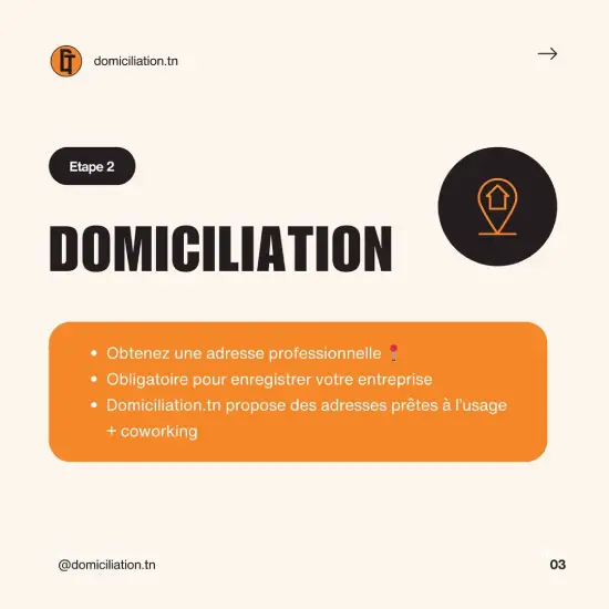 Domiciliation d’entreprise à Montplaisir dès 35 DT_mois
