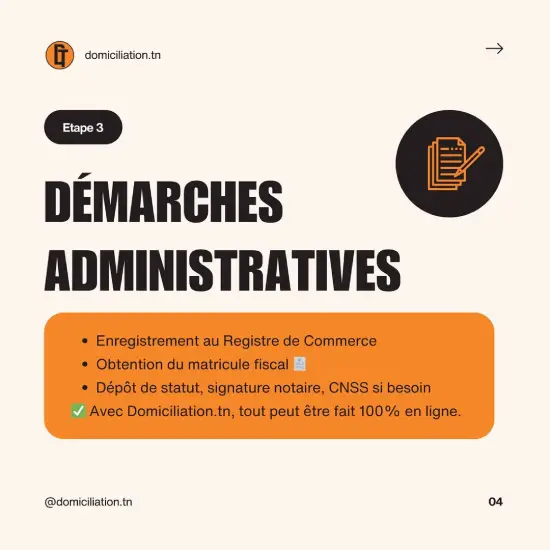 démarches administrativs