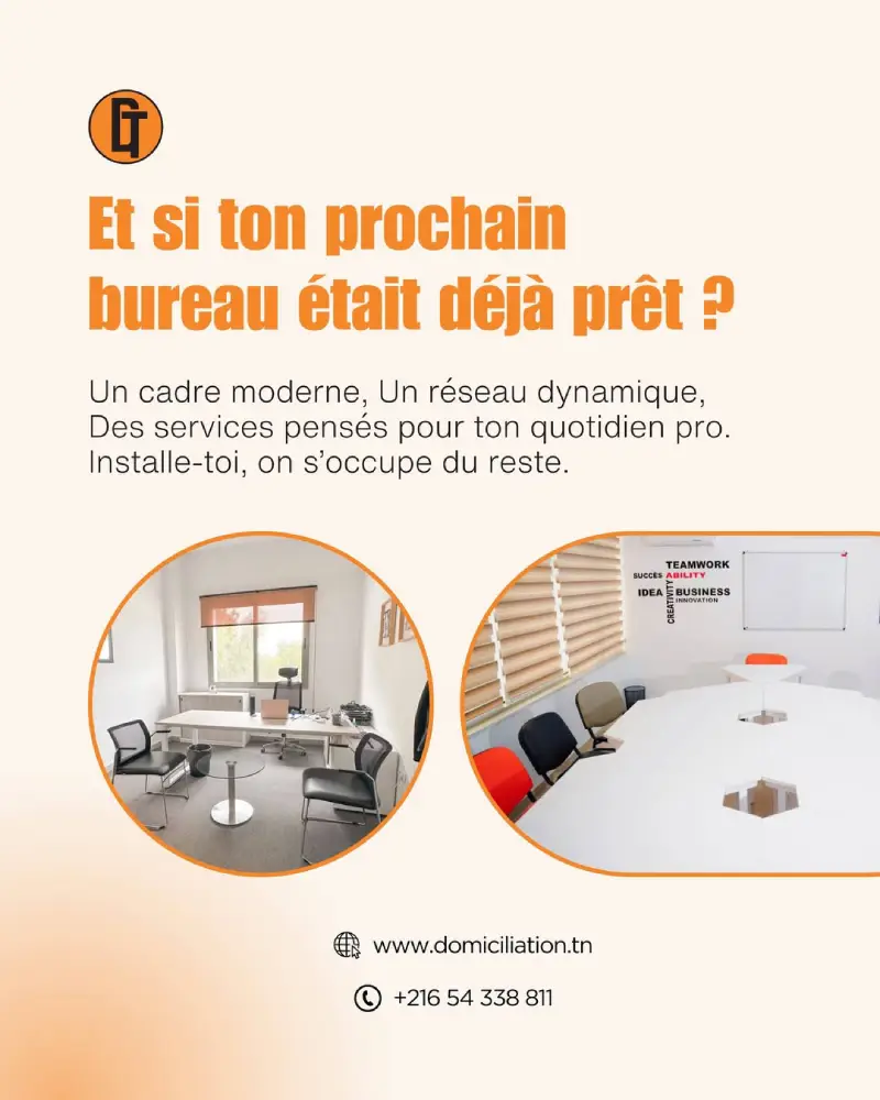 ton prochain bureau est prêt